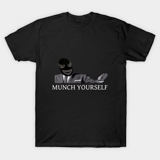 Munch yourself T-Shirt by Realcarpetmuncher